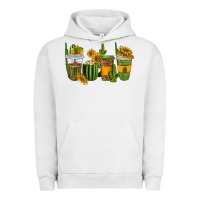 Pigment Lunar Rock cactus coffee cups Urban Hoodie - texasbilliewilder