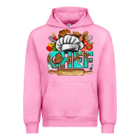 Fuchsia Pink chef Urban Hoodie - texasbilliewilder