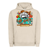 Pigment French Oak chef Urban Hoodie - texasbilliewilder