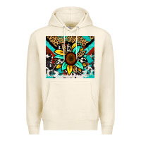 Tofu turquoise gemstone sunflower Premium Hoodie - Zillion Design Studio