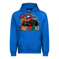 Cobalt merry christmas truck Urban Hoodie - Zillion Design Studio