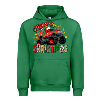 Emerald merry christmas truck Urban Hoodie - Zillion Design Studio