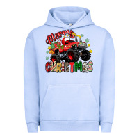 Pigment Grape Ice merry christmas truck Urban Hoodie - Zillion Design Studio