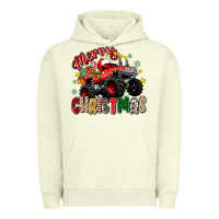 Merry Christmas Truck Urban Hoodie | Teevron