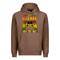 Chestnut i paused my game celebrate juneteenth Premium Hoodie - texasbilliewilder