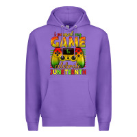 Purple i paused my game celebrate juneteenth Premium Hoodie - texasbilliewilder