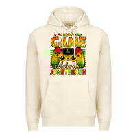 Tofu i paused my game celebrate juneteenth Premium Hoodie - texasbilliewilder