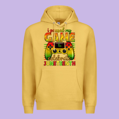 I Paused My Game Celebrate Juneteenth Premium Hoodie Designed By Texasbilliewilder