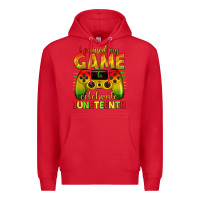 Red i paused my game celebrate juneteenth Premium Hoodie - texasbilliewilder