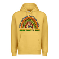Antique Gold juneteenth 1865 rainbow Premium Hoodie - texasbilliewilder