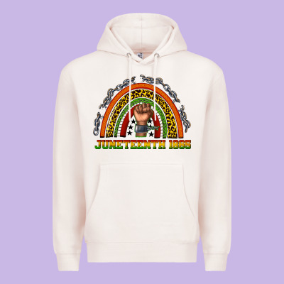 Juneteenth 1865 Rainbow Premium Hoodie Designed By Texasbilliewilder