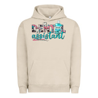 Pigment French Oak dental assistant Urban Hoodie - texasbilliewilder