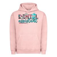 Pigment Salmon dental assistant Urban Hoodie - texasbilliewilder