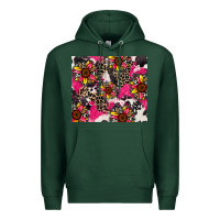 Sports Green sunflower cowhide Premium Hoodie - Zillion Design Studio