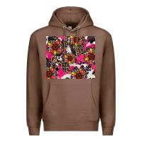 Chestnut sunflower cowhide Premium Hoodie - Zillion Design Studio