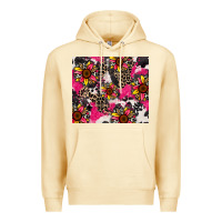 Pina Colada sunflower cowhide Premium Hoodie - Zillion Design Studio