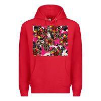 Red sunflower cowhide Premium Hoodie - Zillion Design Studio