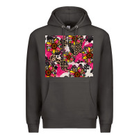 Smoke sunflower cowhide Premium Hoodie - Zillion Design Studio