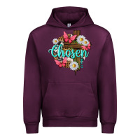 Mauve Wine chosen Urban Hoodie - texasbilliewilder