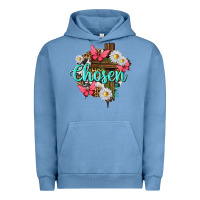 Pigment Pebble Blue chosen Urban Hoodie - texasbilliewilder