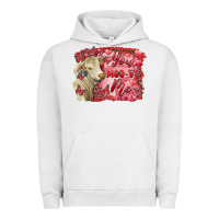 Pigment Lunar Rock Valentine's day you moo ve me charolais cow Urban Hoodie - RanaPortraitStore