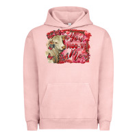 Pigment Salmon Valentine's day you moo ve me charolais cow Urban Hoodie - RanaPortraitStore