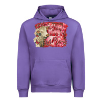Tulip Valentine's day you moo ve me charolais cow Urban Hoodie - RanaPortraitStore