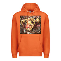 Carrot leopard cow Premium Hoodie - Zillion Design Studio