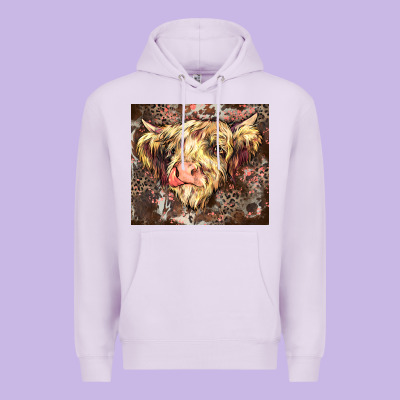 Leopard Cow Premium Hoodie Designed By Zillion Design Studio