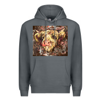 Rock leopard cow Premium Hoodie - Zillion Design Studio