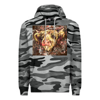 Slate Camo leopard cow Premium Hoodie - Zillion Design Studio
