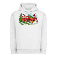 Pigment Lunar Rock Christmas gnomes truck Urban Hoodie - Zillion Design Studio