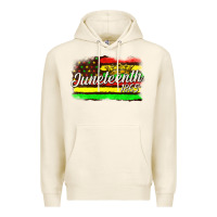 Tofu juneteenth 1865 with crown flag Premium Hoodie - texasbilliewilder