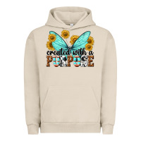 Pigment French Oak created with a purpose Urban Hoodie - texasbilliewilder