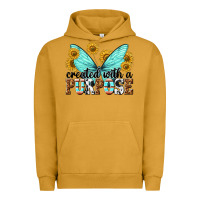 Pigment Peanut Butter created with a purpose Urban Hoodie - texasbilliewilder