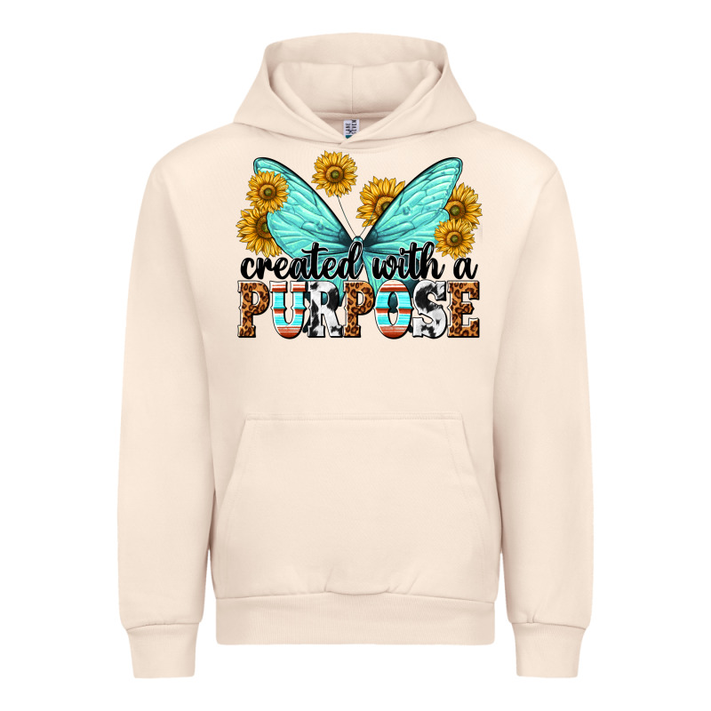 Created With A Purpose Urban Hoodie by texasbilliewilder | Teevron