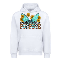 White created with a purpose Urban Hoodie - texasbilliewilder