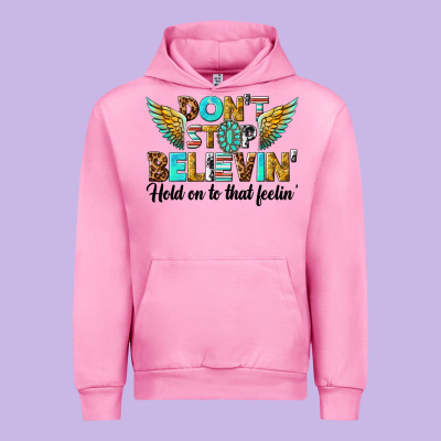 Urban Hoodie dont stop believing