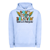 Pigment Grape Ice dont stop believing Urban Hoodie - texasbilliewilder