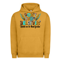 Pigment Peanut Butter dont stop believing Urban Hoodie - texasbilliewilder