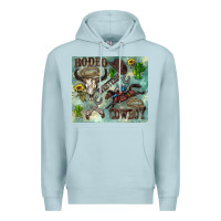 Blue Mist country western Premium Hoodie - Zillion Design Studio