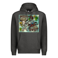 Charcoal Heather country western Premium Hoodie - Zillion Design Studio