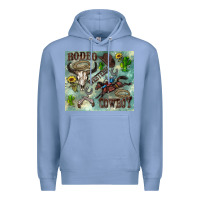 Colony Blue country western Premium Hoodie - Zillion Design Studio