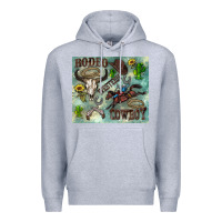 Heather Grey country western Premium Hoodie - Zillion Design Studio