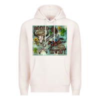 Pale Pink country western Premium Hoodie - Zillion Design Studio