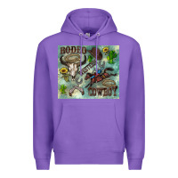Purple country western Premium Hoodie - Zillion Design Studio