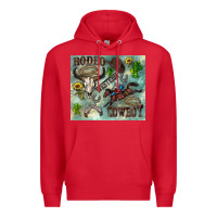Red country western Premium Hoodie - Zillion Design Studio