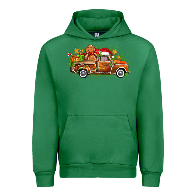 Christmas Gingerbread Truck Urban Hoodie by Zillion Design Studio | Teevron