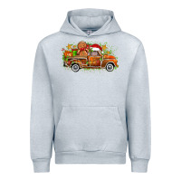 Heather Grey christmas gingerbread truck Urban Hoodie - Zillion Design Studio