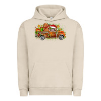 Pigment French Oak christmas gingerbread truck Urban Hoodie - Zillion Design Studio